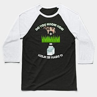 do you know how milk is made? Baseball T-Shirt